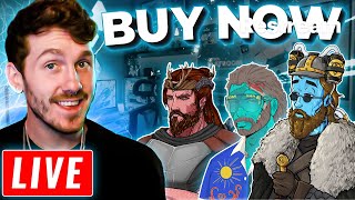 100x NFTs TO BUY NOW 🔴 LIVE TRADING JPEGS amp MEME COINS BONK JUP SOL BTC WIF 🚀 [upl. by Etaner]