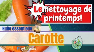 Connaissez vous lHuile Essentielle de Carotte Une Détox ça vous tente [upl. by Genny]