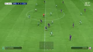 FC 24 Gameplay  Sporting CP  LOSC Lille  Ligue des champions  20242025 [upl. by Adorne]