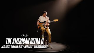 Felix Pastorius Plays American Ultra II Jazz Bass  Ultra II  Fender [upl. by Severson494]