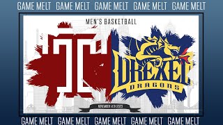 Drexel vs Temple MBB Game Highlights Presented by GATORADE 11142023 [upl. by Aron863]