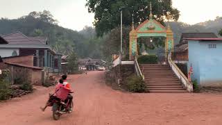 Early Evening in Bountai Phongsali Province Northern Laos [upl. by Erastatus385]