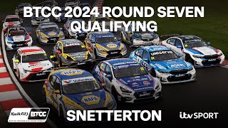 2024 BTCC  Qualifying  Snetterton  ITV Sport [upl. by Nyliahs595]