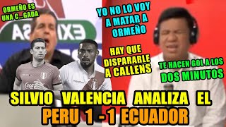 EXITOSA DEPORTES ⚽ 020222  SILVIO VALENCIA ANALIZA PERU 11 ECUADOR  NO LO VOY A MATAR A ORMEÑO [upl. by Nive]