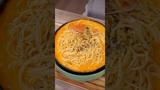 Tomato and crab pasta style food [upl. by Sissel]