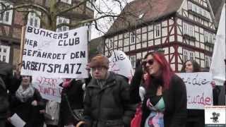 Demonstration gegen die Sperrstundenverlängerung in Frankenberg [upl. by Otti510]