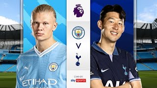 Man city vs Tottenham  extended highlights  premiere league premierleague [upl. by Rufford]