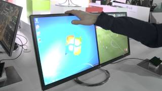 LG EA93 219 Aspect Ratio 29quot IPS LCD Monitor  Linus Tech Tips CES 2013 [upl. by Paucker4]