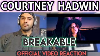 Courtney Hadwin  Breakable Official Video  First Time Reaction [upl. by Idieh]