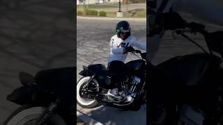 Sportster 883 burnouts harley [upl. by Zoldi966]