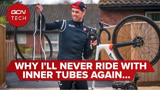 Tubeless Convert  Why Alex Will Never Use Inner Tubes On His Road Bike Again [upl. by Chimene]