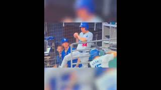 Ballboy 😎 Shohei Ohtani 😳 [upl. by Kenney933]