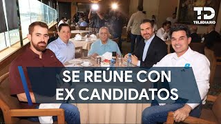 Adrián de la Garza se reúne con ex candidatos a la alcaldía de Monterrey [upl. by Gage]