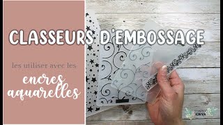 IDÉES POUR UTILISER VOS CLASSEURS DEMBOSSAGE [upl. by Ruffo]