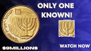 Hidden Riches The Rare 1986 Israeli 10 Agorot Coin Unveiled [upl. by Leirud]