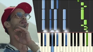 Soolking  Dalida  Piano Tutorial [upl. by Given]