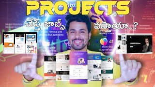 Projects To Get A Job In Web Development 🔥 5 Frontend Projects To Get A Job🔥  In Telugu [upl. by Teuton281]