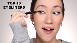 TOP 10 Eyeliners in THE WORLD according to you [upl. by Coniah420]