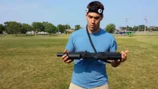 Laser Tag Gun Range ReviewBattle Rifle Pro [upl. by Amein792]