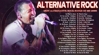 Linkin park Creed Nickelback Evanescence 3 Doors Down 🎸🎸🎸 ALTERNATIVE ROCK 90S HITS [upl. by Adnyc]