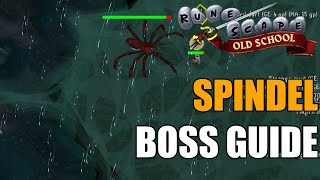 Old School RuneScape  Spindel Boss Guide [upl. by Aihsemot22]