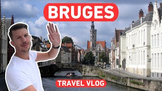 We explore BRUGES The BEST way to travel from ZEEBRUGGE to BRUGES [upl. by Dnaltiac]