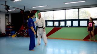 Round Elbow Strike Applications Wrist Locks [upl. by Ancilin]