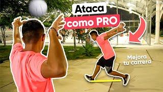 MEJORA TU TÉCNICA DE ATAQUE en Voleibol con estos pasos ⚡ [upl. by Arahs814]