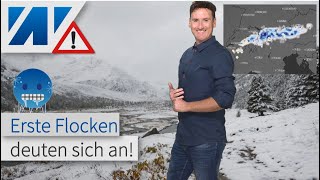 Wintervorhersage 202223 Ist das seriös Erster Schneefall nächsten Sonntag in den Alpen möglich [upl. by Yeclehc]