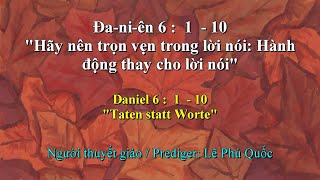 Hành động thay cho lời nói  Taten statt Worte 03112024 [upl. by Megan]