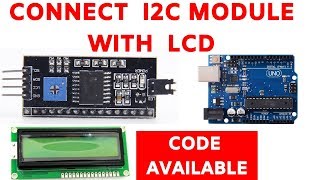 Arduino I2c LCD Display Tutorial [upl. by Eeldarb]