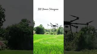 Agricultural drone sprayer🌾 agriculturedrone dronesprayer nature youtubeshorts [upl. by Robinet]