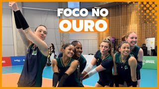 Vôlei feminino refuta pressão e foca no ouro em Paris [upl. by Crenshaw815]