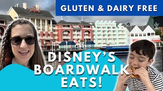 Ultimate Guide to BoardWalk Resort Dining at Disney World Gluten Free amp Dairy Free [upl. by Amorette]