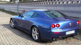 Ferrari 612 Scaglietti Exhaust Revving and Acceleration [upl. by Dick315]