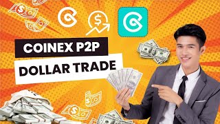 CoinEx P2P Trading 🤑  How to P2P Trading in Coinex  Coinex P2P Trade Bangla  Earning bd Ariful [upl. by Balcer]