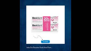 Isdin Duo Bexident Teeth Sensi Paste 2X75ml [upl. by Oer]