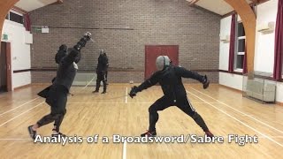 Analysis of a Broadsword and Sabre Fight [upl. by Calesta458]