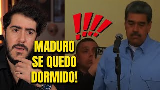 INSOLITO Maduro se QUEDO DORMIDO en medio de su discurso [upl. by Belak782]