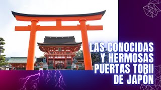 LAS CONOCIDAS Y HERMOSAS PUERTAS TORII DE JAPÓN [upl. by Aniuqaoj696]