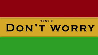 DONT WORRY  KARAOKE REGGAE  TONY Q [upl. by Garratt]