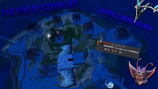 THE END OF 2056 GOONPUFF Wiping Carno Towers with Gang Shit 3rd Party Drop Them  ARK Ascended PVP [upl. by Emera]