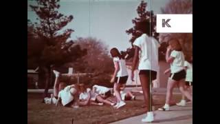 1960s 1970s Teenage Girls Play Sports Volleyball USA [upl. by Indnahc]