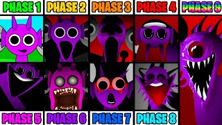 New Phase 1 VS Phase 2 VS Phase 3 VS Phase 4 VS Phase 5 VS Phase 69 in Incredibox Sprunki [upl. by Orna664]