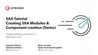 SXA Tutorial Series ep15 Modules amp Components Demo [upl. by Helbonnas]