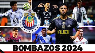 LISTA DE REFUERZOS EN LAS CHIVAS POR FIN ANUNCIAN A LOS REFUERZOS PARA EL CLAUSURA 2024 SON PROSPECT [upl. by Nywroc668]