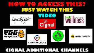 HOW TO ADD CIGNAL TRANSPONDER AND SATELLITE USING DIFFERENT FREQUENCY AND ACCESS ADDITIONAL CHANNELS [upl. by Hada]