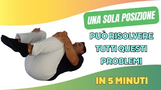 UNA SOLA POSIZIONE PUO RISOLVERE TUTTI QUESTI PROBLEMI IN 5 MINUTI [upl. by Zoellick]