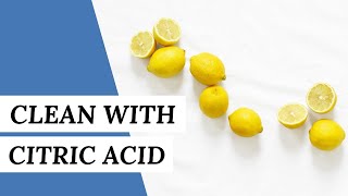 CITRIC ACID What You Can Clean With Her  Cleaning Tips short [upl. by Gerhardt]