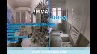 Ristrutturazione Appartamento Bologna  Progettazione Demolizione Impianti Porte Infissi Piastrelle [upl. by Ailido]